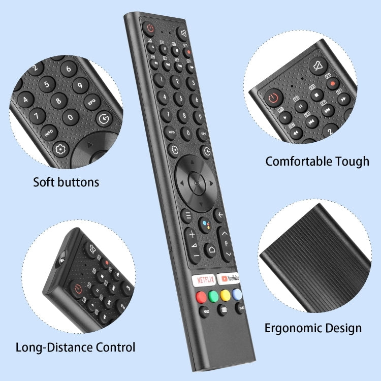 For ChangHong/CHIQ TV Bluetooth Voice Remote Control