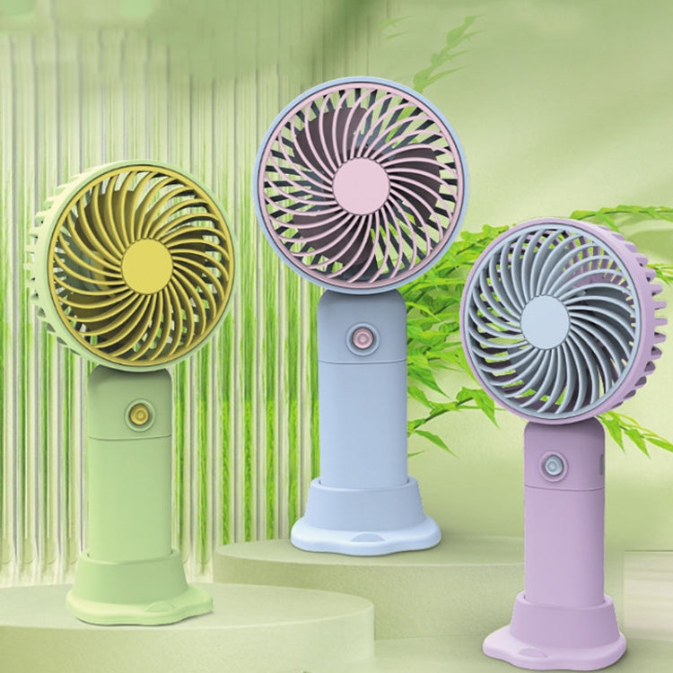 Desktop USB Charging Small Fan Portable Cell Phone Holder Handheld Fan