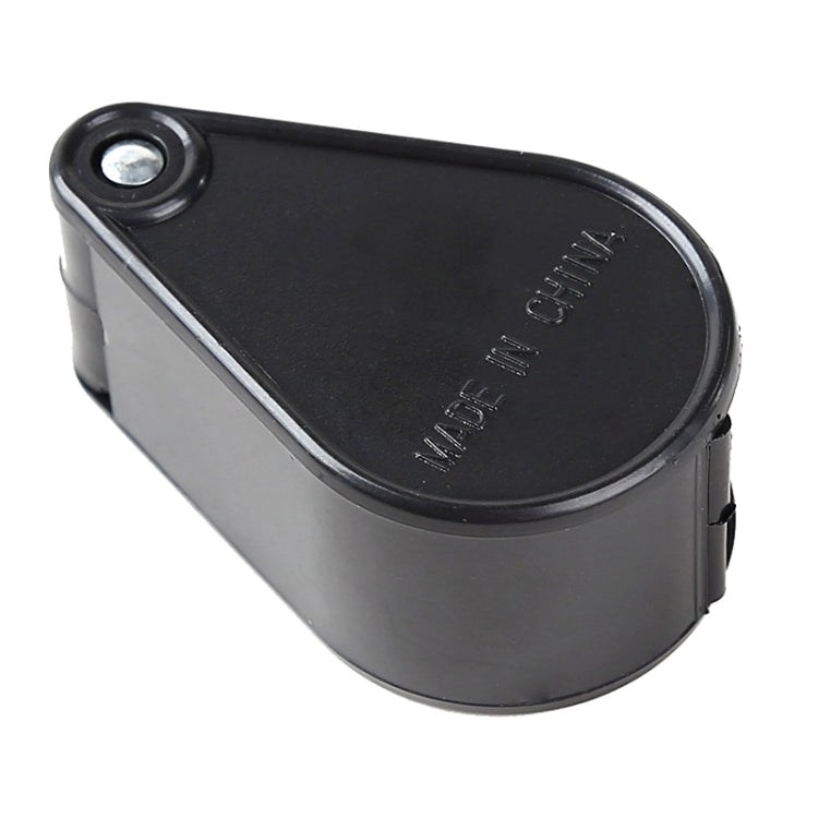 Handheld Portable 30mm Double Open 10X HD Folding Magnifier