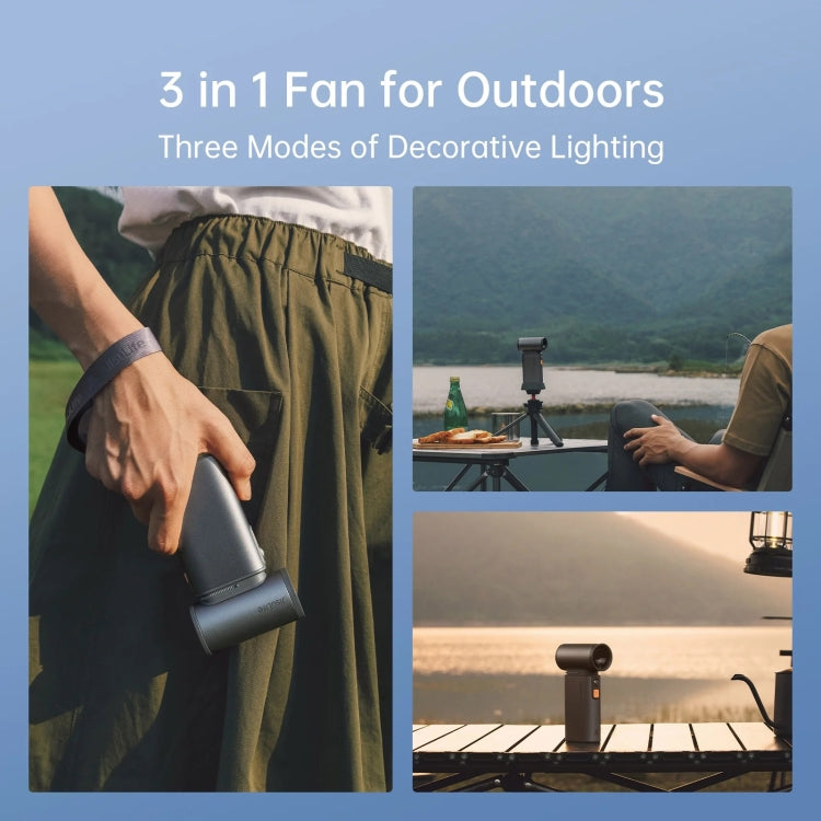 JisuLife FA55 Handheld Portable Small Fan Mini Rechargeable Electric Fan