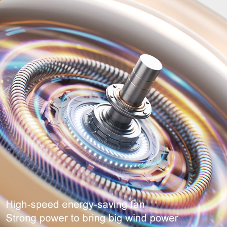 JisuLife Stroller Fan Life2S High Speed Energy Saving Stroller Mini Fan Octopus Bladeless Swingable Head Air Purifying Fan