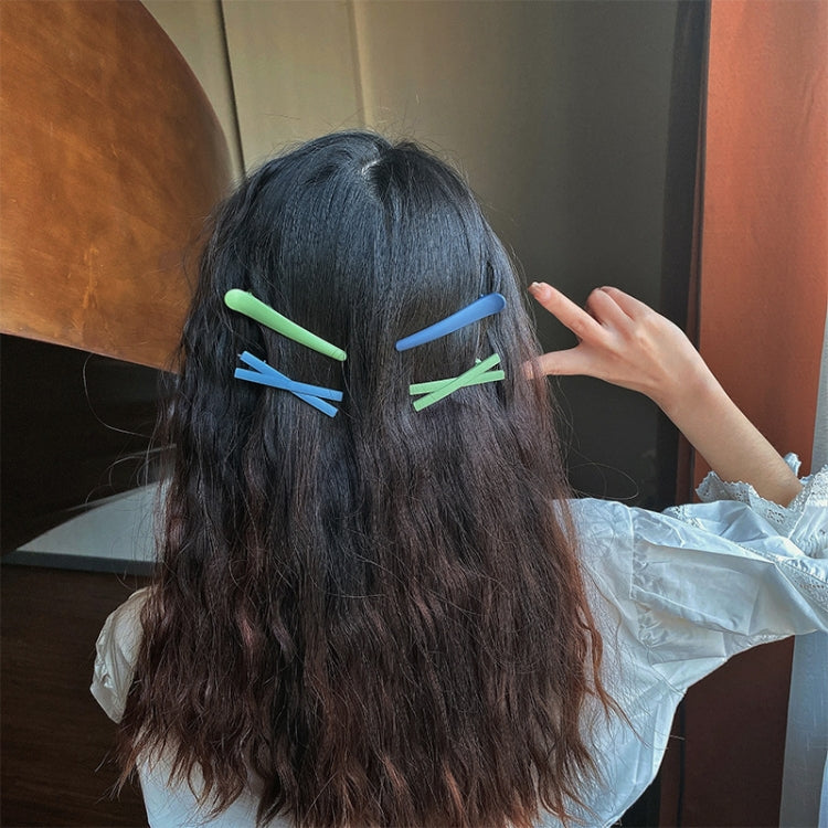 5pcs 7.8cm Duckbill Clip Straight Bangs Clip Simple Personalized Side Clip