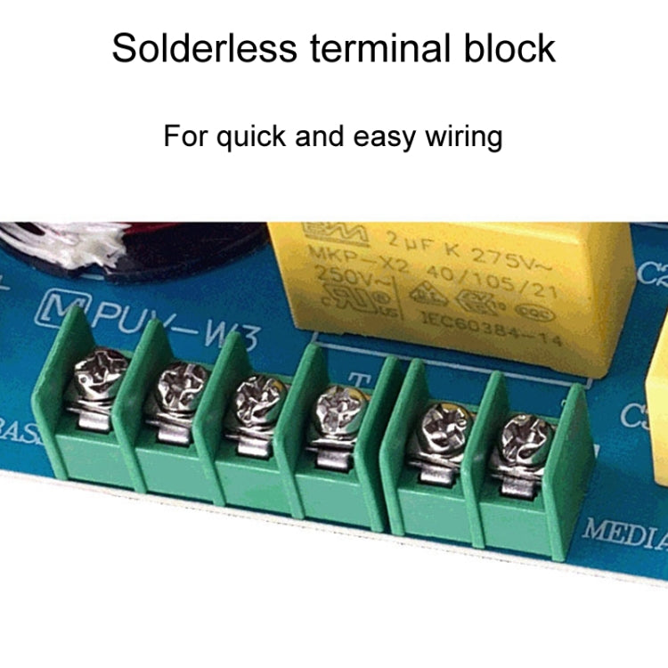 PUV-W3 High Medium And Low 3-Way Audio Crossover Home Cinema Speaker Divider, A Model, B Model, C Model, D Model