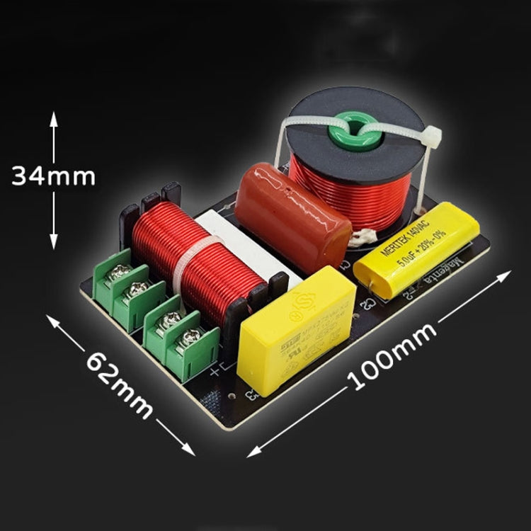 Magenta-2 High And Low 2-Way Audio Crossover Bookshelf Speaker Conversion Divider