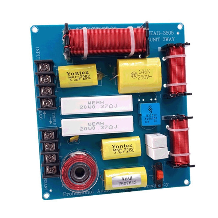 High Medium And Low 3-Way Audio Crossover Stage Speaker Divider, 3505A, 3505B