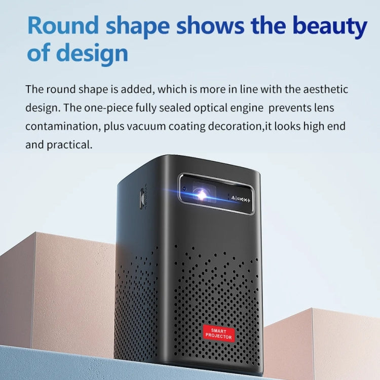 TOUMEI C900 Outdoor Portable Built-In Battery 4K HD Home Music Projector