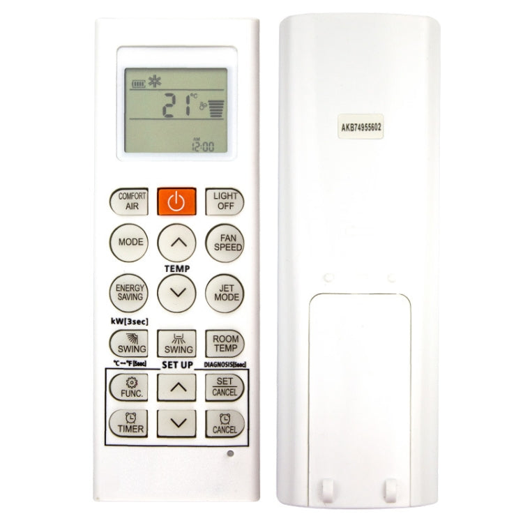 For LG Air Conditioner AKB74955602 / AKB74955604 English Remote Control, AKB74955602