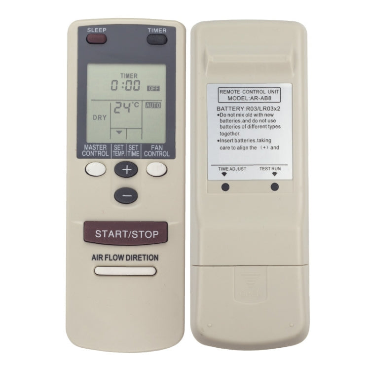For Fujitsu AR-AB8 Air Conditioner Remote Control, AR-AB8