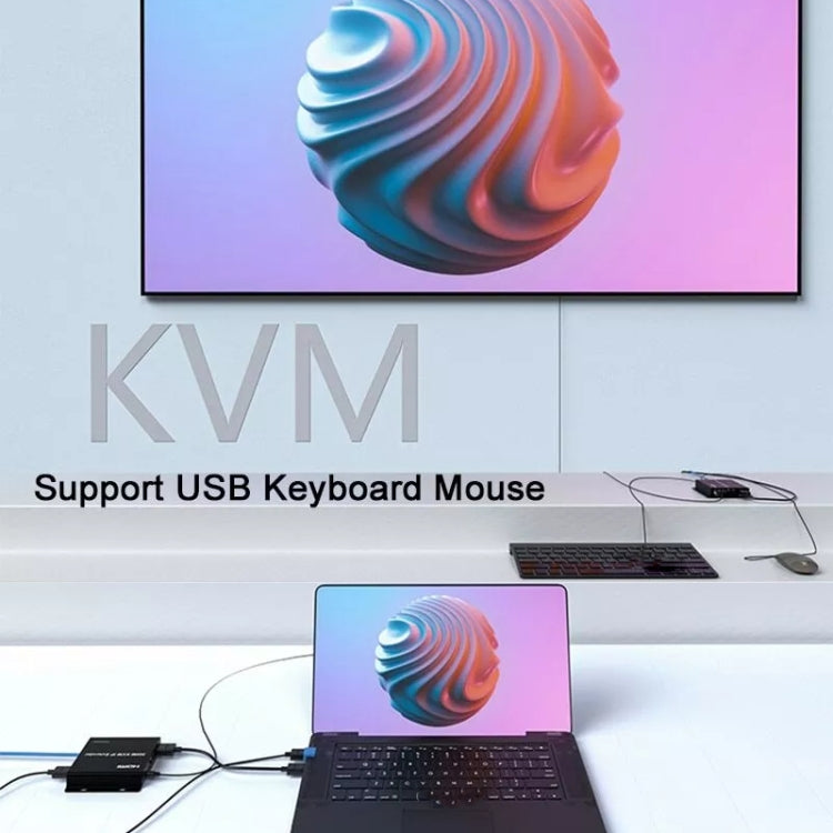 200m HDMI KVM IP Network Cable Extender H.264 Mouse Keyboard Extender