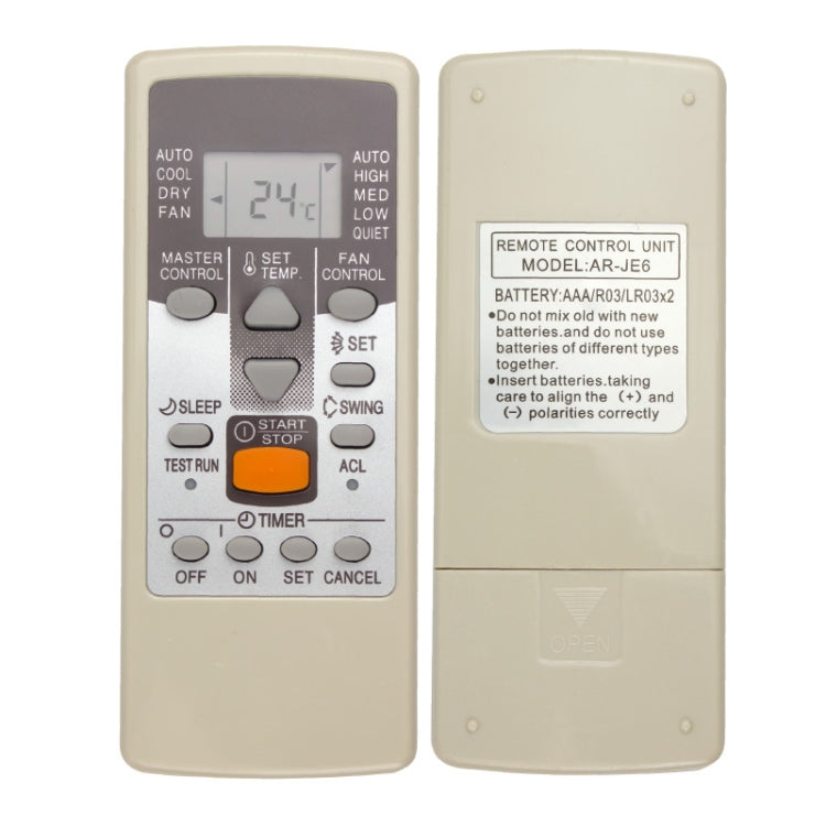 For Fujitsu AR-JE6 Air Conditioner Remote Control