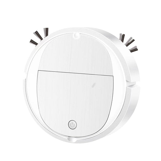 Intelligent Sweeper Robot Home Automatic 3 In 1 Integrated Cleaning Machine Vacuum Cleaner, Battery White, Battery Black, Rechargeable White, Rechargeable Black