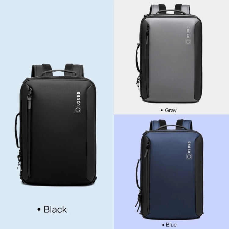 Ozuko Business Laptop USB Backpack Men Schoolbag