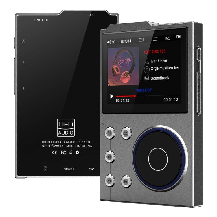 2.4 Inch HIFI Bluetooth Music Player DSD256 Mastering Sound Quality Walkman