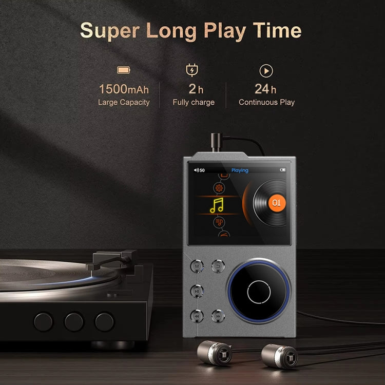 2.4 Inch HIFI Bluetooth Music Player DSD256 Mastering Sound Quality Walkman
