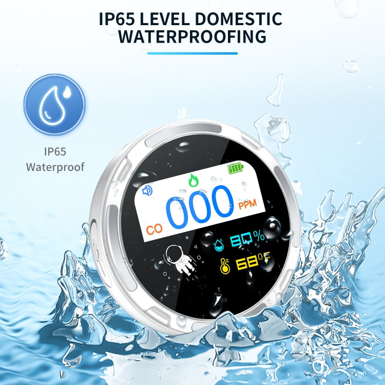 Portable Waterproof Carbon Monoxide Alarm Detector