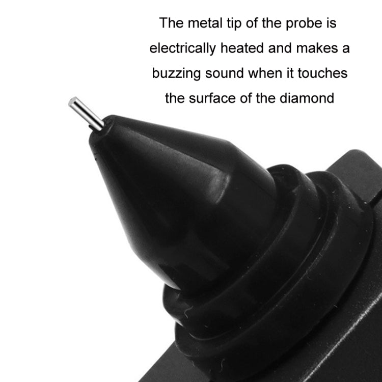 Thermal Conductivity Meter Diamond Test Pen Crystal Hardness Identification Instrument, Diamond Test Pen