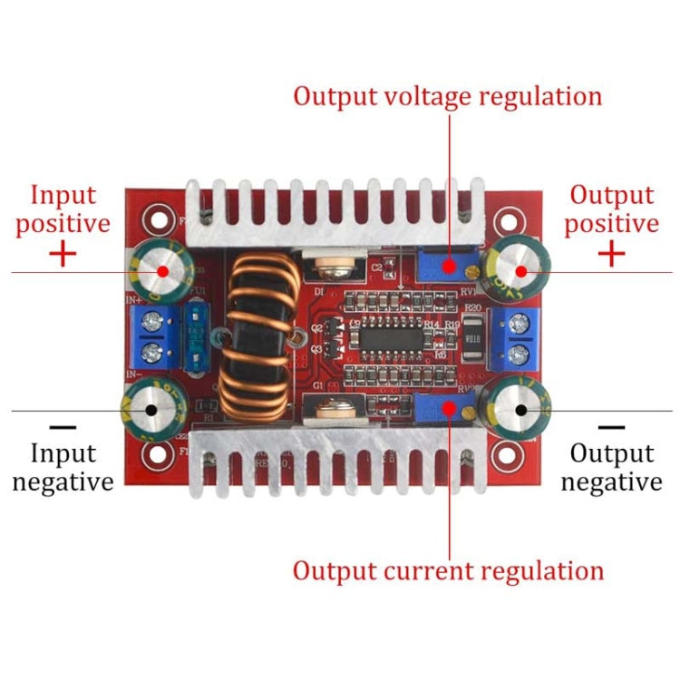 DC-DC 400W 15A Boost Converter Constant Current Power Supply LED Driver Voltage Charger Module