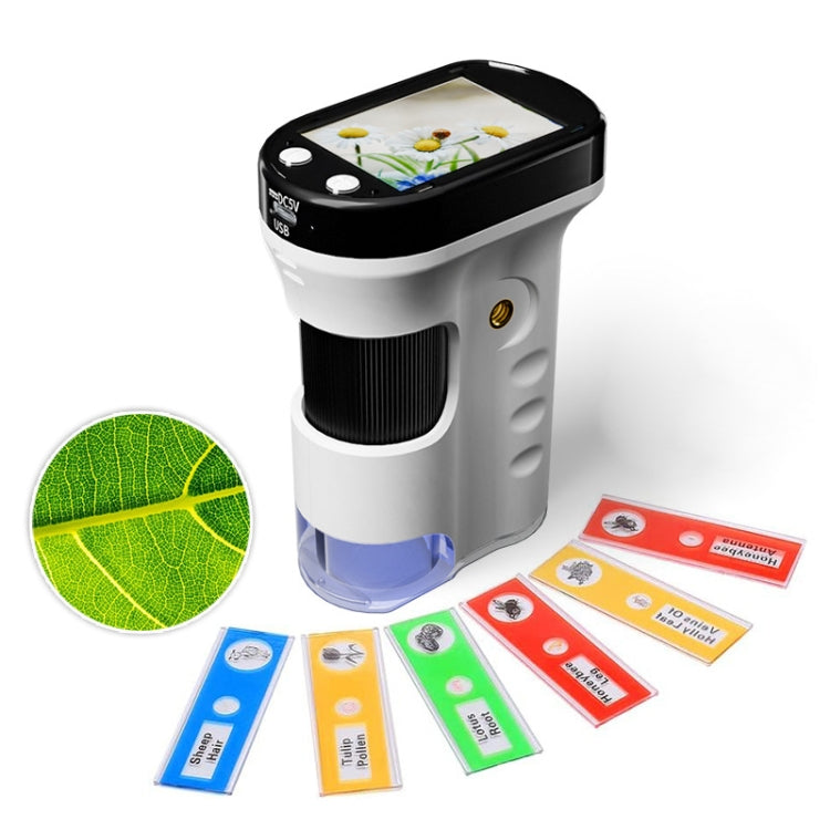 Portable Student Biological Experiment Observation Handheld Microscope