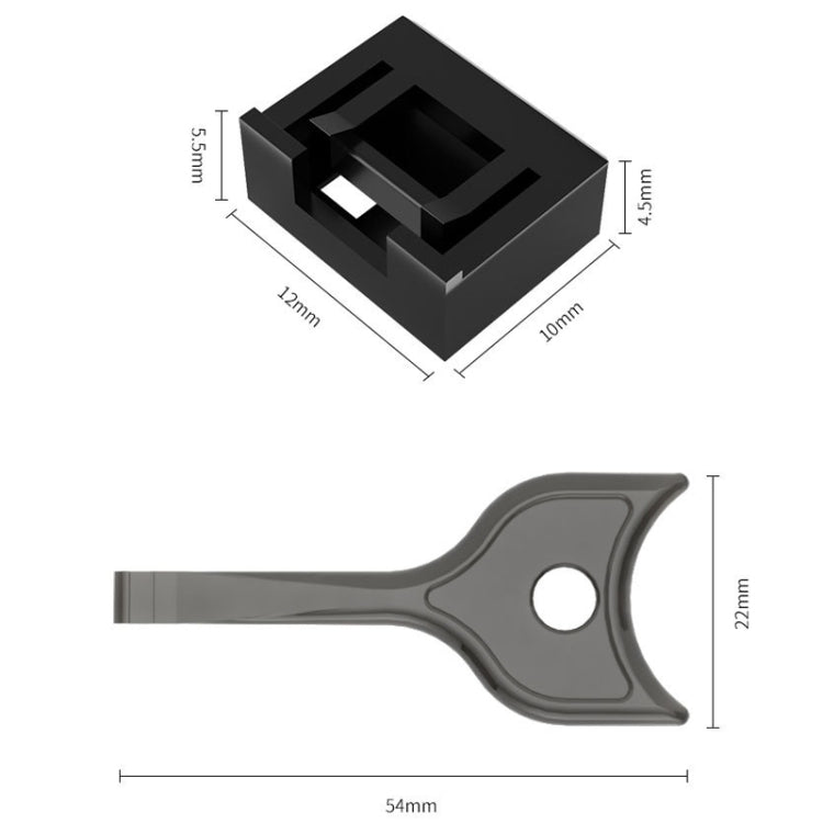 USB Removable Sealing Plug Ddustproof Hidden Anti-Theft Safety Lock