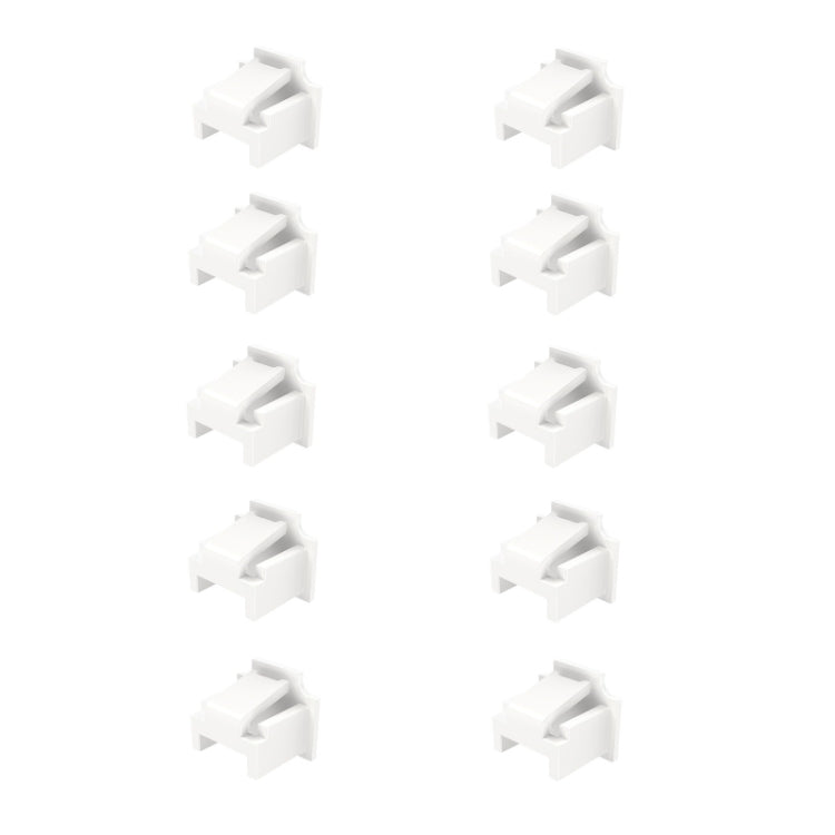 10pcs /Set RJ45 Network Port Dust Plug Router Network Cable Protection Cover