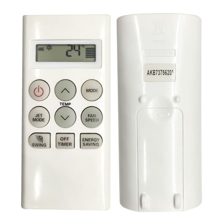 For LG Air Conditioner AKB7356203 / AKB73756204 Remote Control English Version