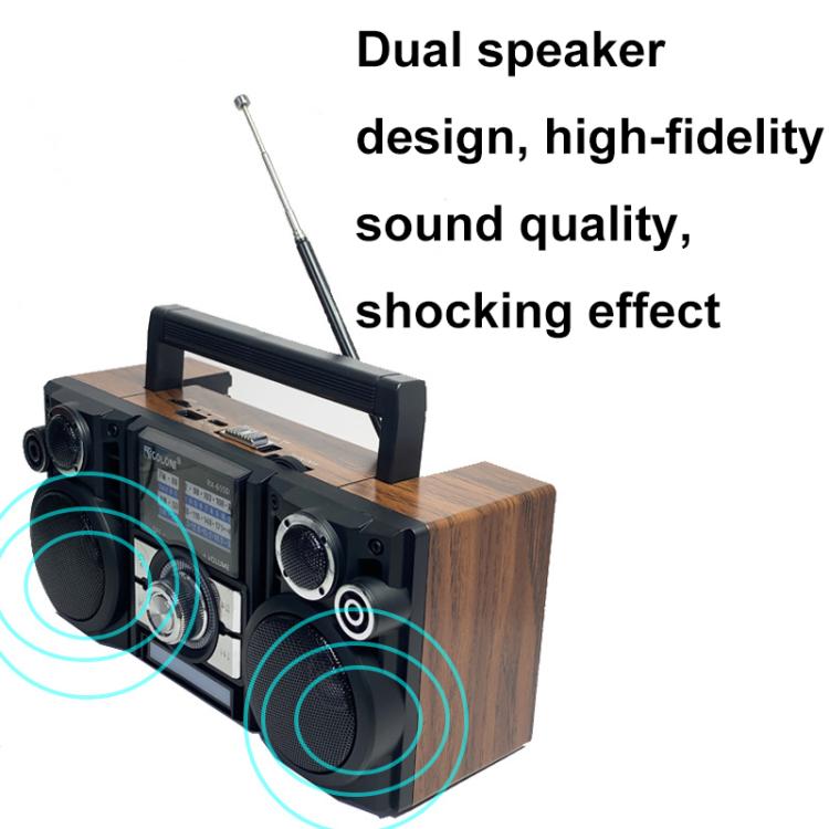 COLON RX-65SD Solar Charging Stereo FM Radio Wireless Bluetooth Speaker