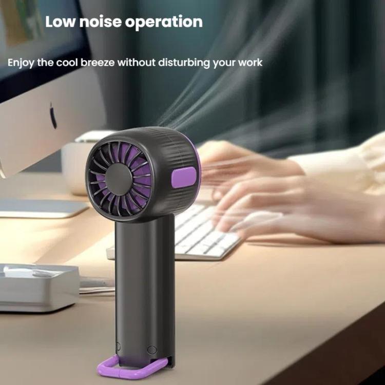 3-speed High Speed Digital Display Semiconductor Cooling Fan USB Portable Handheld Small Fan
