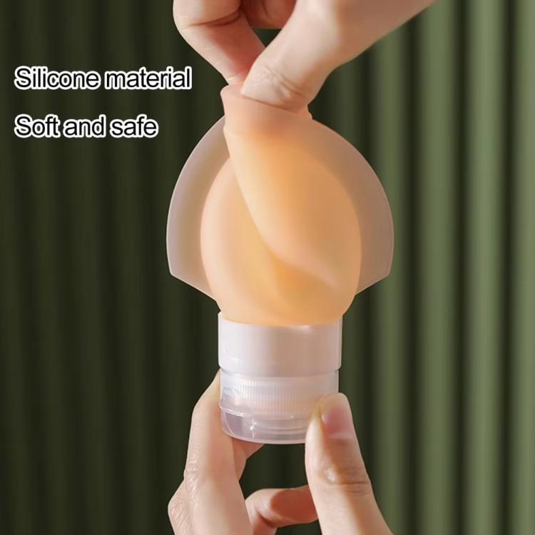 Silicone Bottle Lotion Container Squeeze Refillable Travelling Cream Shampoo Container