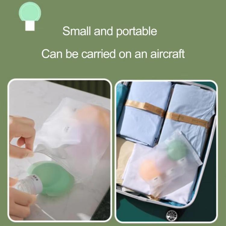 Silicone Bottle Lotion Container Squeeze Refillable Travelling Cream Shampoo Container