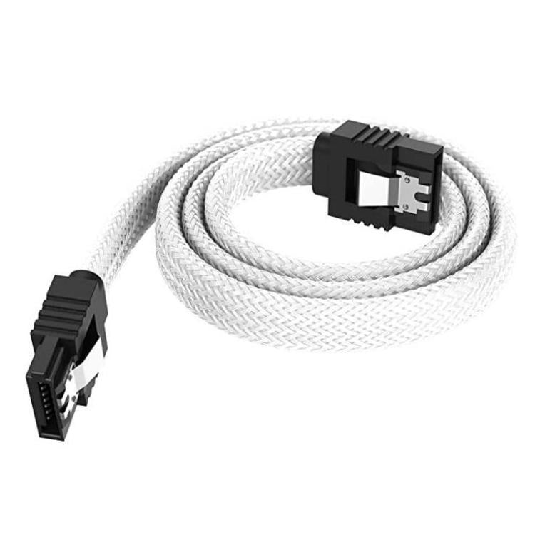 SATA3.0 With Aluminum Foil Shield Braided Cable Body Computer Hard Drive Power Cable