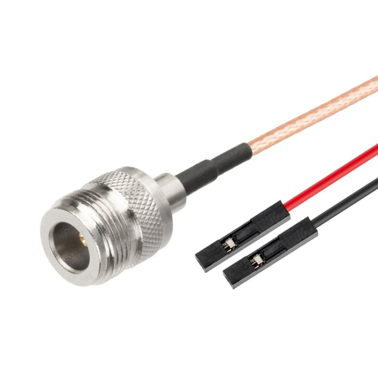 RG316 RF Test Extension Adapter Cable, N Male To Dual DuPont Male, N Male To Dual DuPont Female, N Female To Dual DuPont Male, N Female To Dual DuPont Female