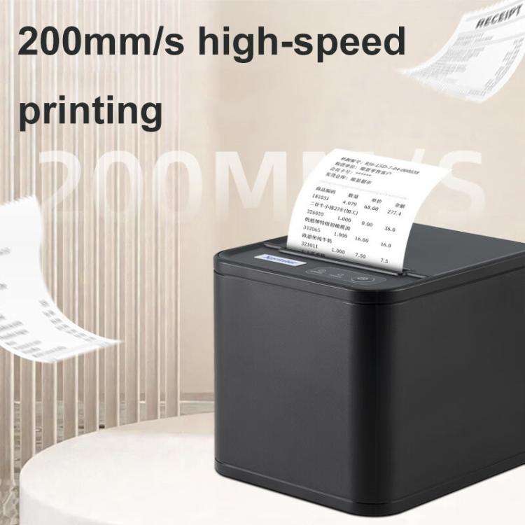 Xprinter XP-80T 80mm QR Code Supermarket Receipt Label Thermal Printer, USB, USB+Lan