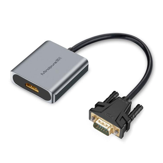 VGA To HDMI Converter For Computer Monitor Cable Adapter With Audio Power Supply, AD014