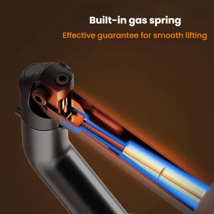 For 15-32 Inch Monitor Bracket Adjustable Gas Spring Computer Screen Desk Mount Stand, Arm Black, Arm White