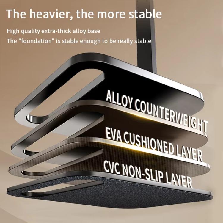 Portable Vesa Monitor Stand Height Adjustable Swivel Desk Mount For 17-Inch Screens