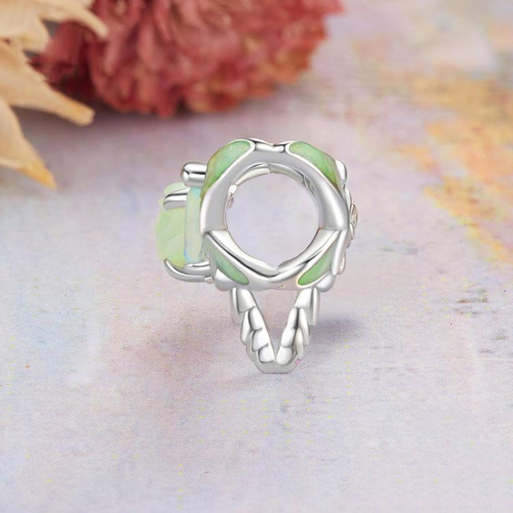 S925 Sterling Silver Vivid Dragonfly Jewelry Accessories Animal Beads