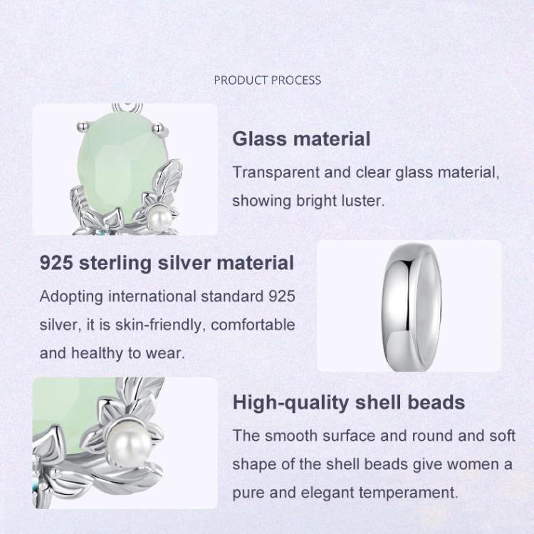 S925 Sterling Silver Pearl Flower Pendant