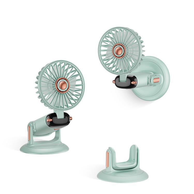 360-Degree Rotation Foldable Handheld Desk Fan Wall Mounted Rechargeable Portable Mini Fan