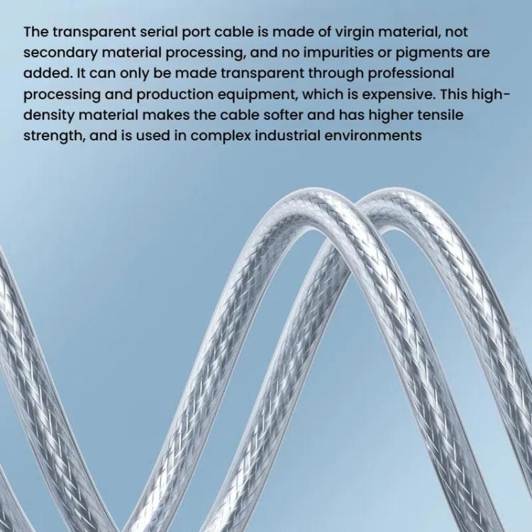 DTECH  DT-5011 USB 2.0 to RS232 Serial Adapter Cable, FT232 & ZT213 Dual-Chip with LED Indicator, 0.5m, 1m, 1.5m, 2m, 3m, 5m