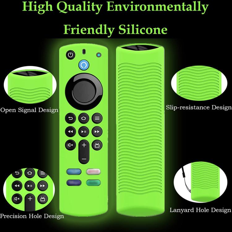 For Amazon ALEXA Voice Remote 3rd Gen Remote Control Silicone Protective Cover