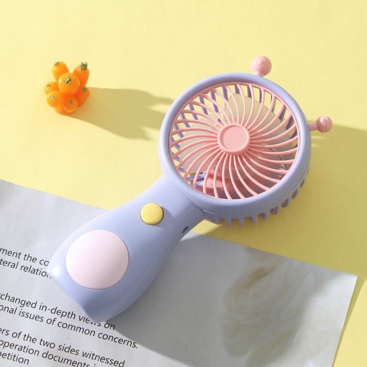 Cute Small Snail Handheld USB Rechargeable Fan Portable Mini Compact Pocket Fan