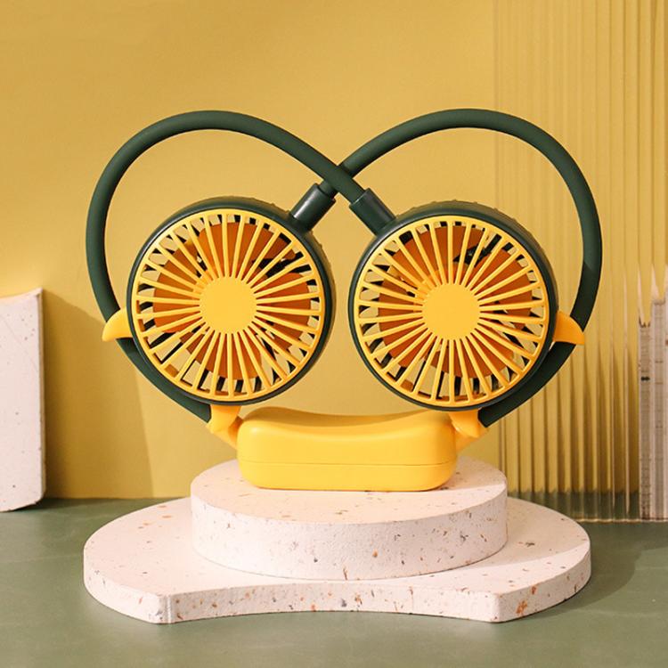 Outdoor Folding Mini Neck Fan Portable USB Rechargeable Summer Gift Fan