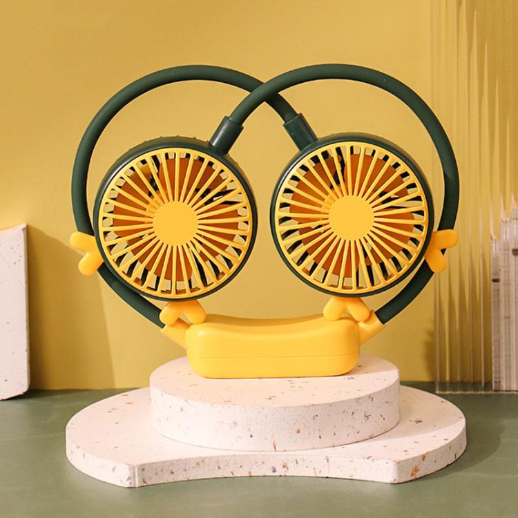 Outdoor Folding Mini Neck Fan Portable USB Rechargeable Summer Gift Fan