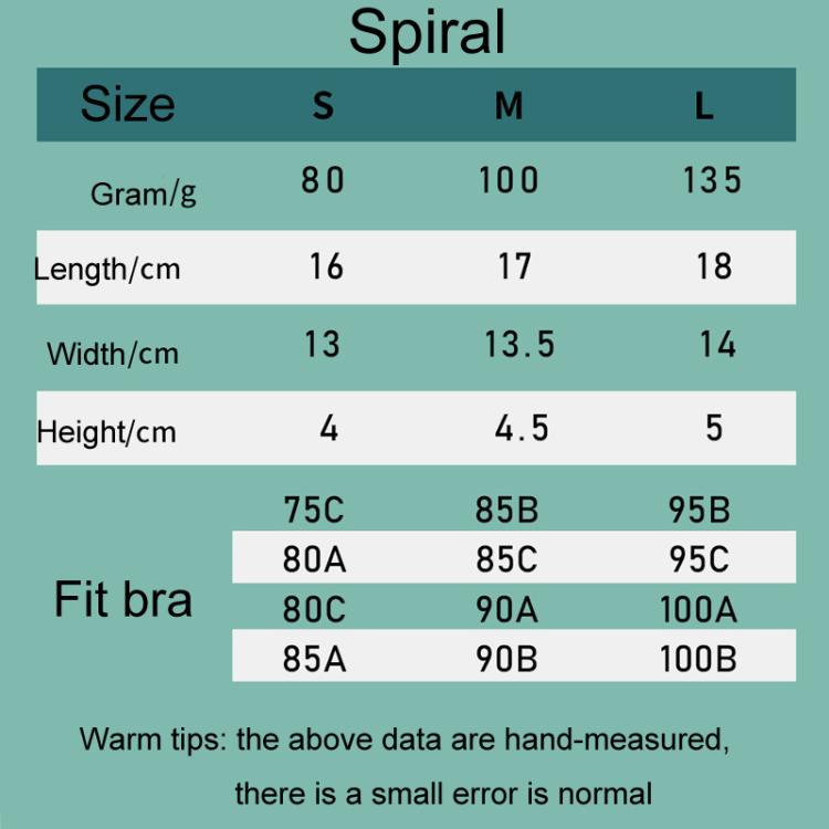 Postoperative Natural Latex Prosthetic Breasts Silicone Pellets Ultra-Light Breathable Anti-Bacterial Breast Implants, S, M, L