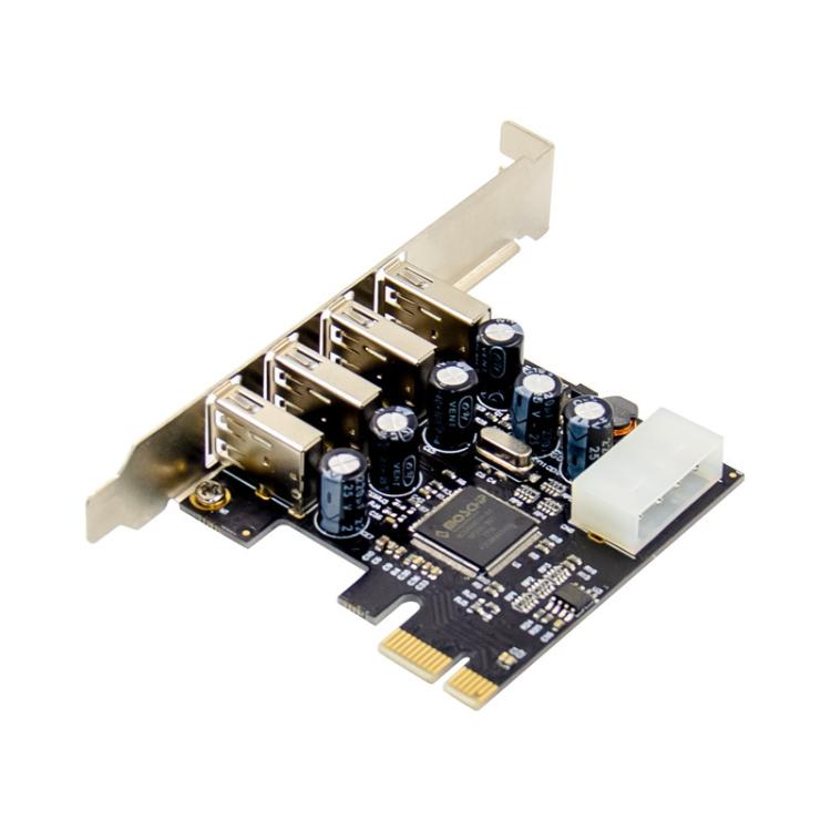 SUNWEIT ST623 PCIe x1 MCS9990 4 Ports USB2.0 Industrial Computer High Speed Expansion Card