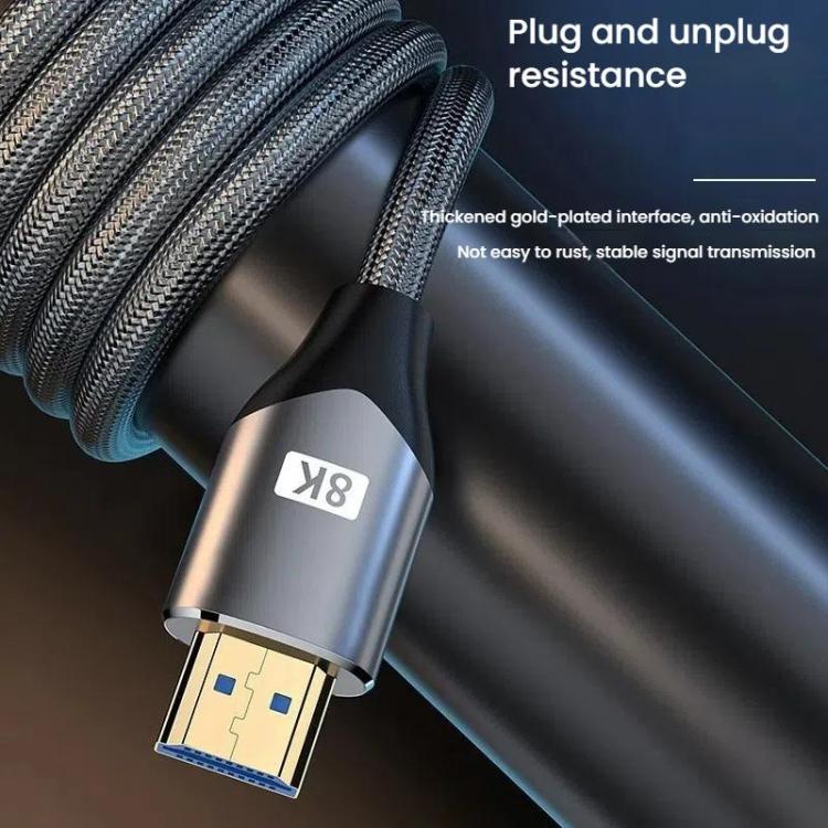 VegGieg W-H4 8K HDMI 2.1 Cable TV Set-Top Box Computer Connection Monitor Projector Video HD Cable