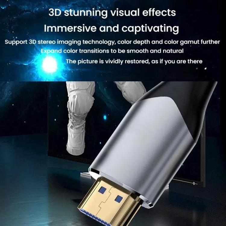 VegGieg W-H4 8K HDMI 2.1 Cable TV Set-Top Box Computer Connection Monitor Projector Video HD Cable