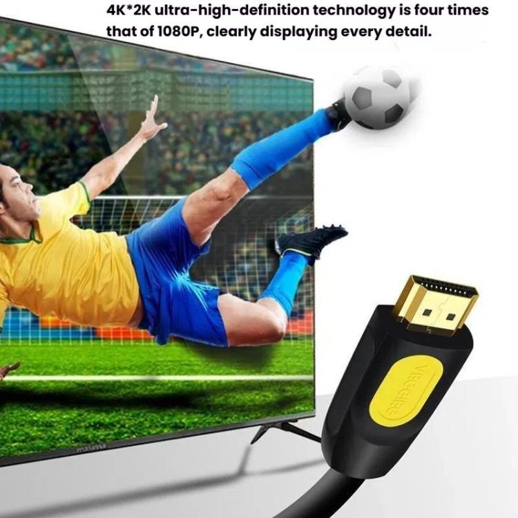 VegGieg HHI HDMI 2.0 HD Cable 4K 60Hz Television Computer Monitor Projector Video Connection Cable