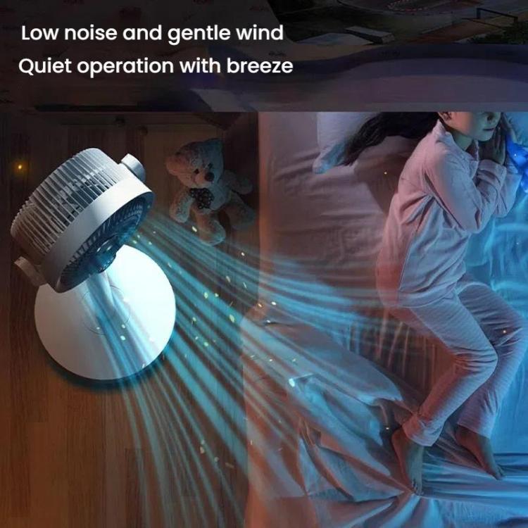 Air Circulation Fan Turbo Light Convection Standing Fan Remote Control Timer Floor Fan