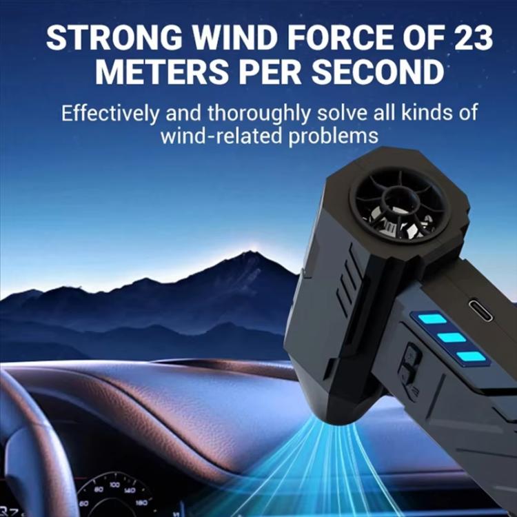 Turbo Fan Blow Suction Dual Purpose Camping Outdoor Handheld Hair Dryer